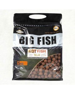 Dynamite Baits Big Fish Hot Fish and GLM Boilies 5kg 15mm