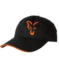 Fox Black and Orange Baseball Cap