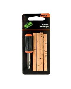 Fox Edges Bait Drill and 6mm Cork Sticks