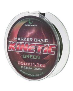 Gardner Tackle Kinetic Marker Braid Green 25Lb