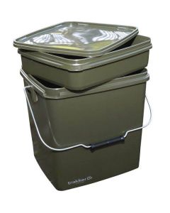 Trakker 13lr Square Bucket With Removable Tray