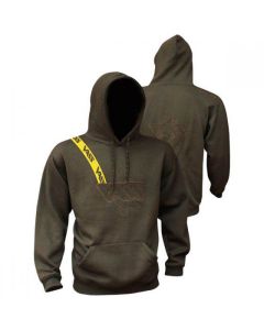 VASS Embroided Hoody With Yellow Strap Khaki edition